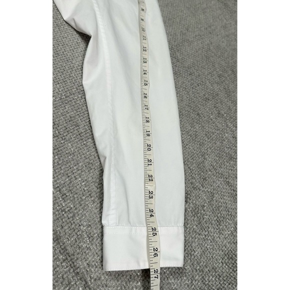 Julia Allert Shirt Womens Large White Oversized Long Sleeve Shirt Embroidery - Picture 8 of 12